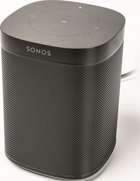 Sonos One SL wireless smart speaker – compact home audio speaker.